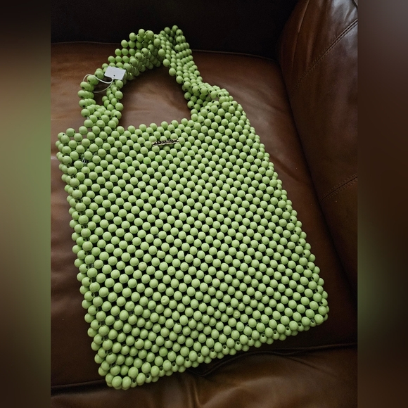Seafolly Handbags - Seafolly Green Beaded Women's Bag